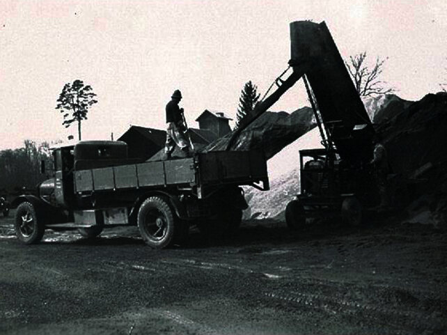Kieswerk Richi ca. 1938